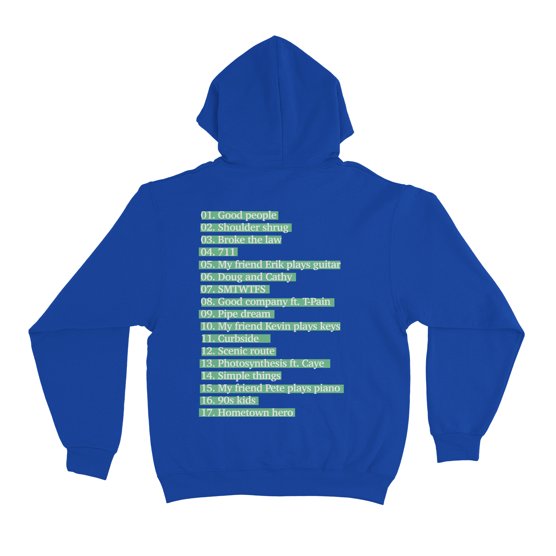 17 album hoodie sales